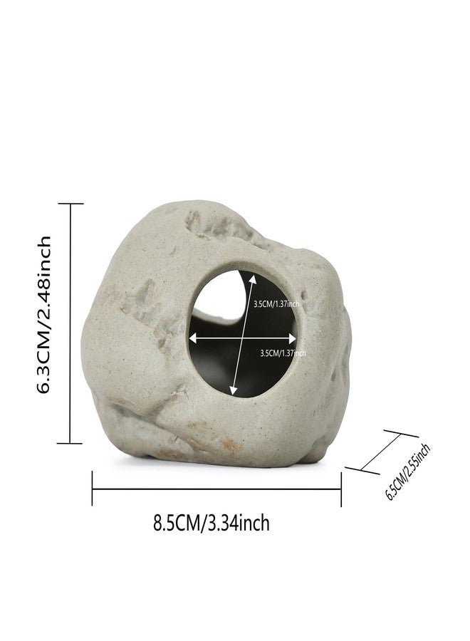 ALEGI Aquarium Rock Cave Decor for Shrimp Cichlid Hiding Breeding (Set 8) - Image 3